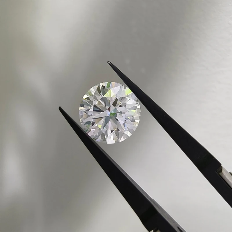 Wholesale Loose Lab created Diamante 1ct Round DEF VS HPHT CVD Lab Grown Diamond without certified