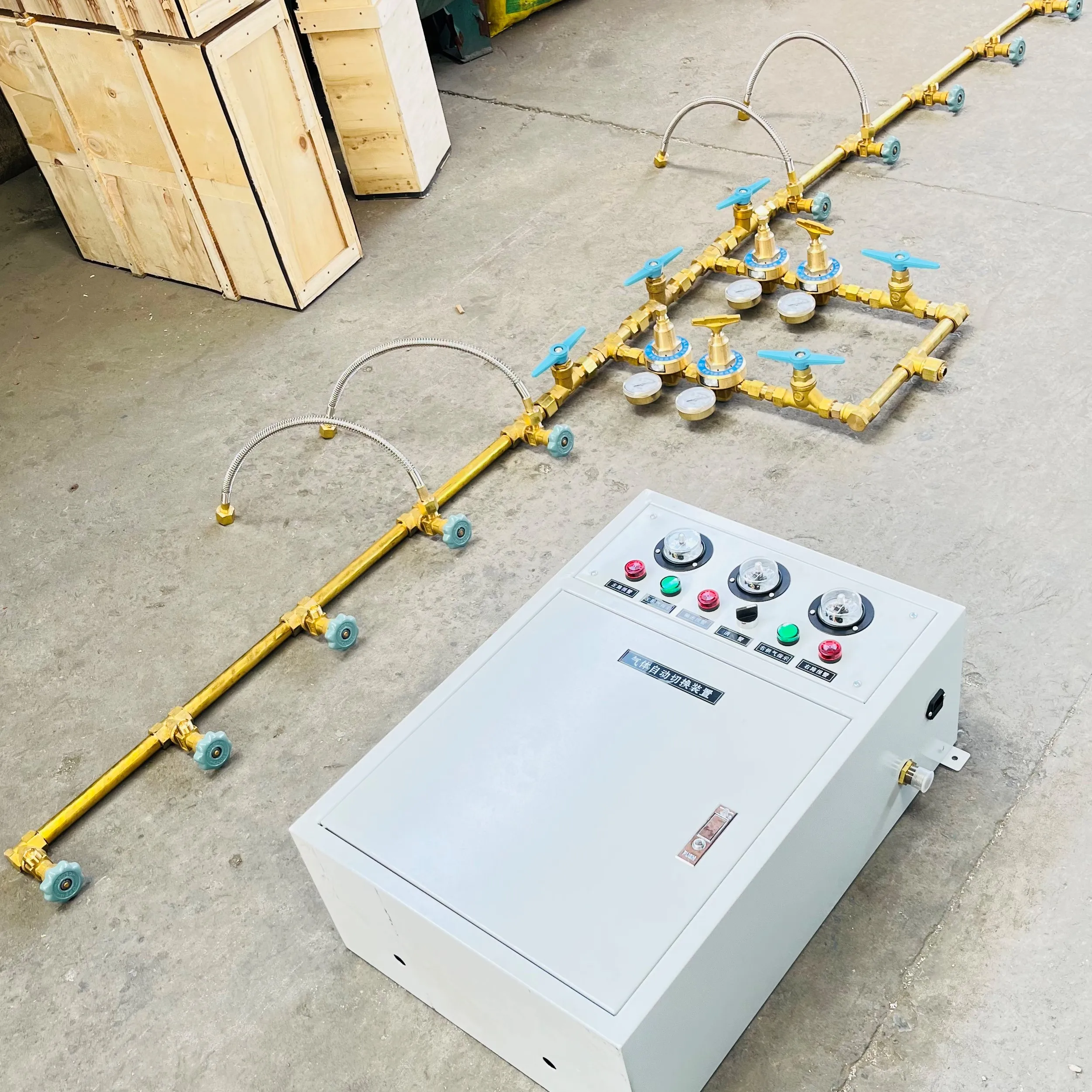full-automatice Switching Collecting Bar for Hospital Oxygen Manifold System
