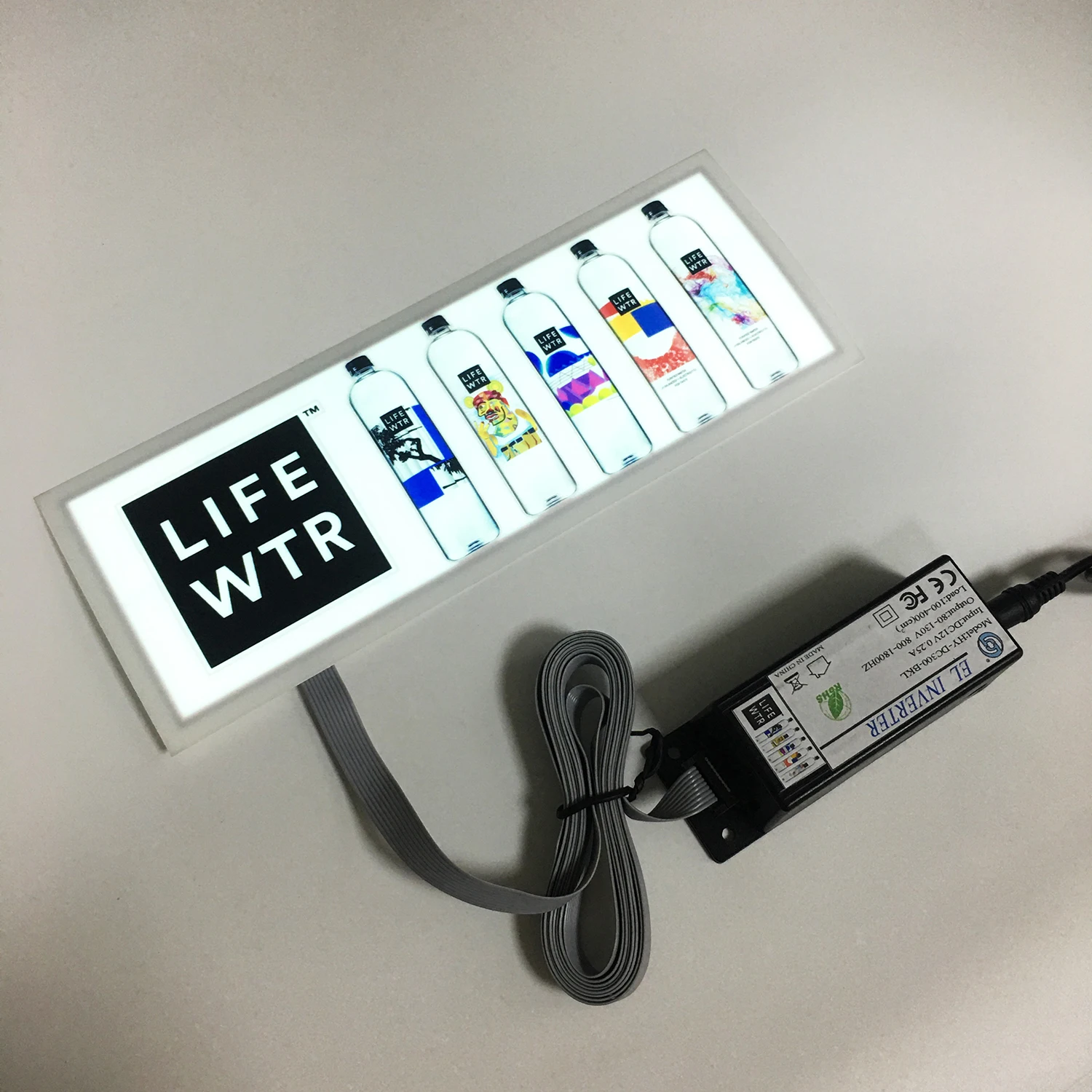 
Customize EL animated panel sticker for cooler door 