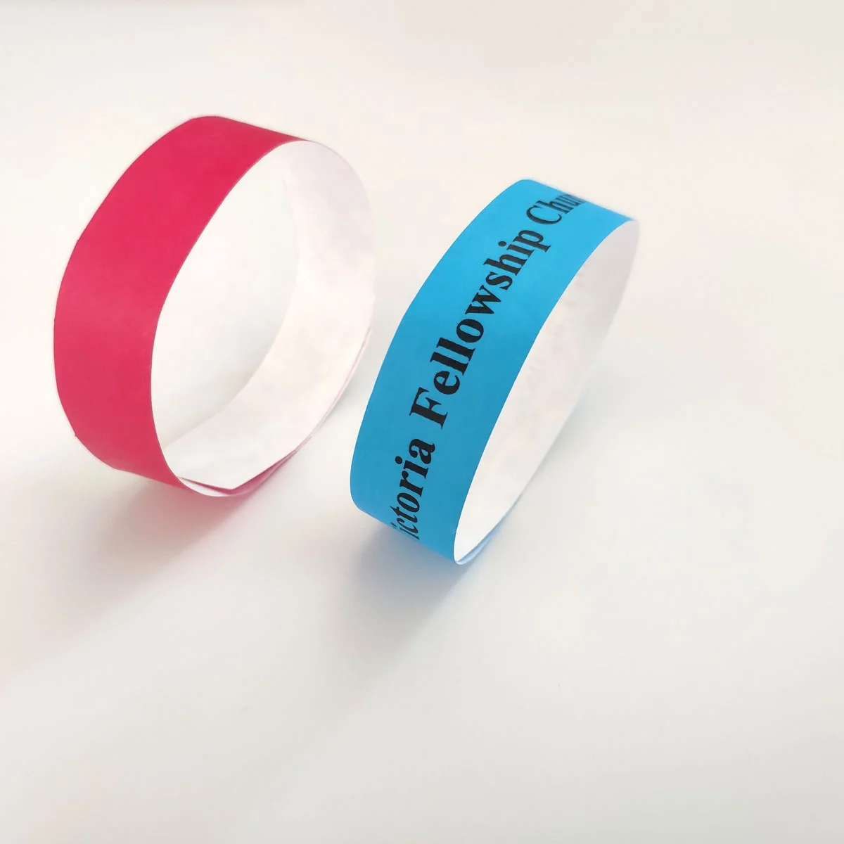 
Solid Color Tyvek Paper Blank Wristband Promotion Cheap Printing Event & Party Supplies Chinese New Year OEM Customized TYK1056D 