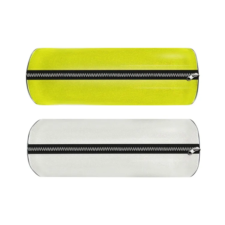 Professional wholesale custom glitter large capacity bulk zipper waterproof dustproof shiny pu leather pencil bag