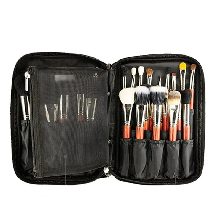 Professional Cosmetic Bag Makup Brush Storage Custom Color Multifunctional Wholesale Cosmetic Bag Makeup Brush Organizer