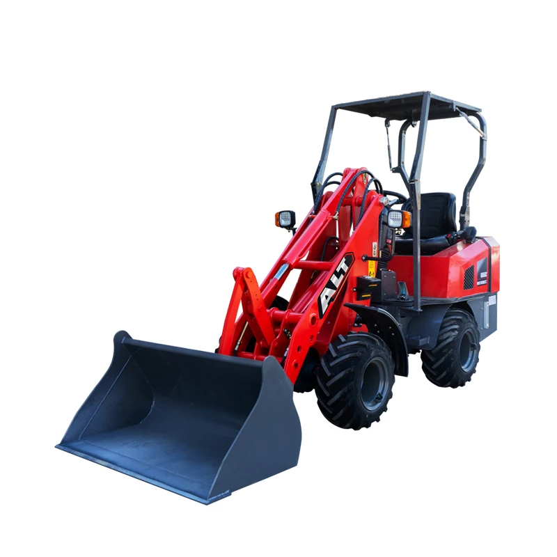 High Quality New Diesel Front Loader  0.6 Ton 600kg 606 Model Small Wheel Loader For Sale