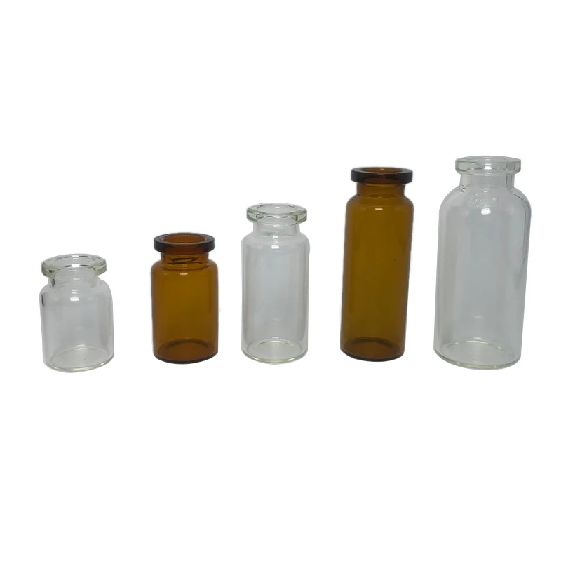 Ясная сыворотка медицина стеклянная бутылка Упаковка для фармацевтических магазин