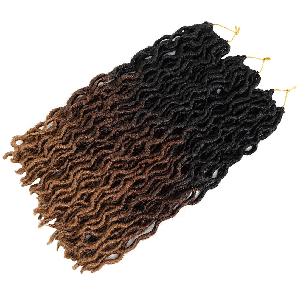 Wholesale Cheap hot solid 24-inch 18 Stand Braids Dirty Braids Curly Fashion Crochet Wig