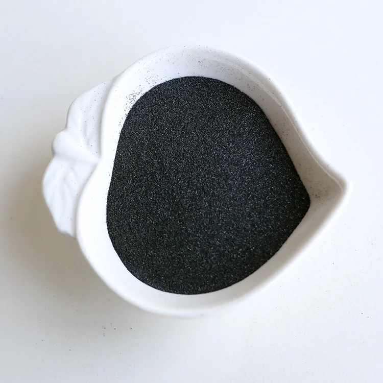 low price black corundum powder/ black fused alumina / black aluminum oxide for sale