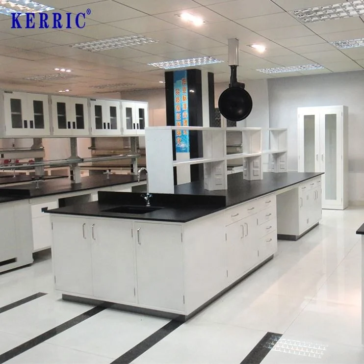 Химическая лаборатория стойкая к кислотам и щелочам Антикоррозийная лабораторная настольная скамья