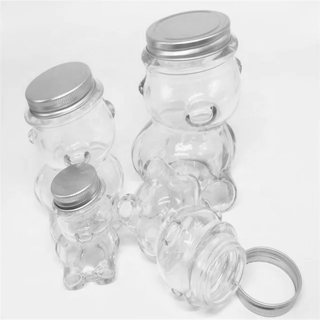 Бесплатный образец 50 мл 80 160 300 пустая пчелиная стеклянная банка с медом