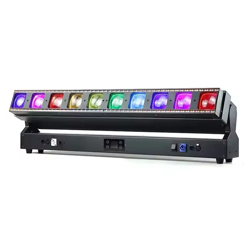 10x60w led pixel bar Hight brightness zoom 10x60w rgbw 4in1 LED Pixel Control Strobe bar moving head with RGB 3in1 effect light