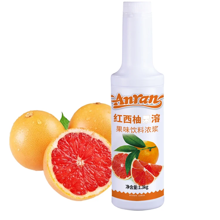 Popping Boba Tasty Pulp Peach Flavored Concentrated Juices Syrup Puree Bubble For Fruit Tea And Beverage Ingredients