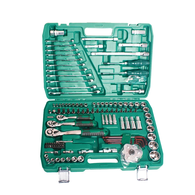 Набор инструментов для ремонта автомобиля 72 зуба 108/121 с храповым головкой и другими предметами автомобилей