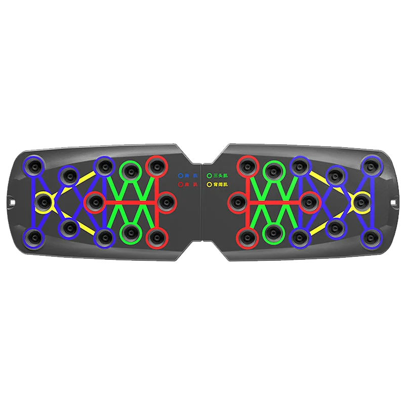 Многофункциональная доска пуш-ап для домашнего фитнеса портативная силовые тренировки 20 в 1 доска для пуш-ап