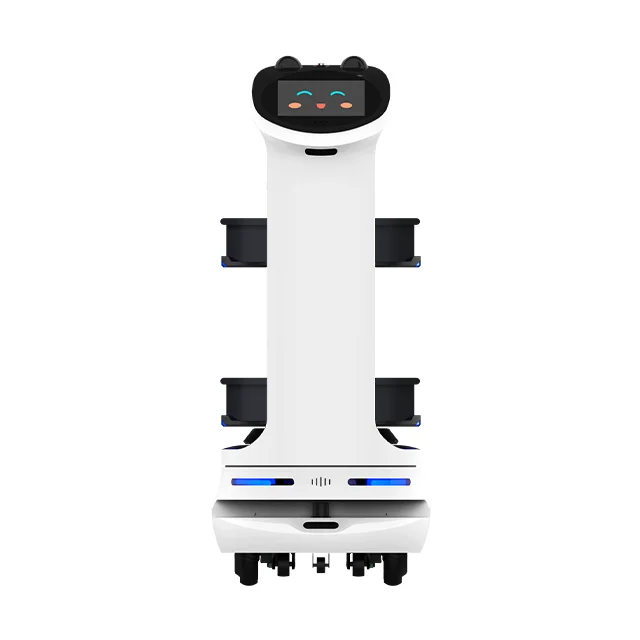 Commercial Delivery Robot Intelligent iTR with Remote Control Humanoid Navigation Service Robot