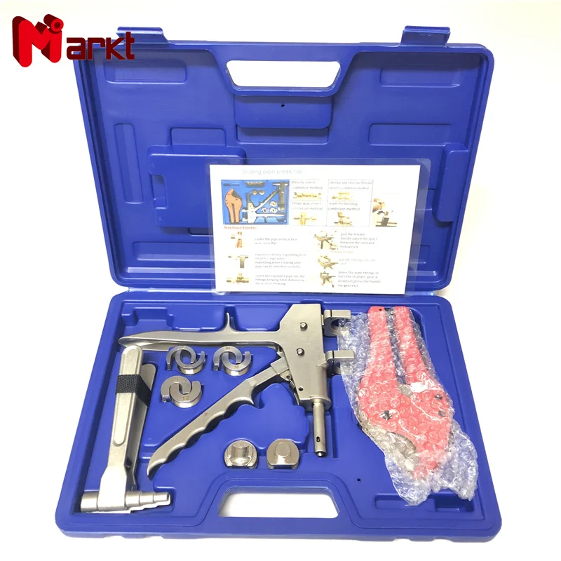 Pex water pipe expander tool portable machine for sliding fittings