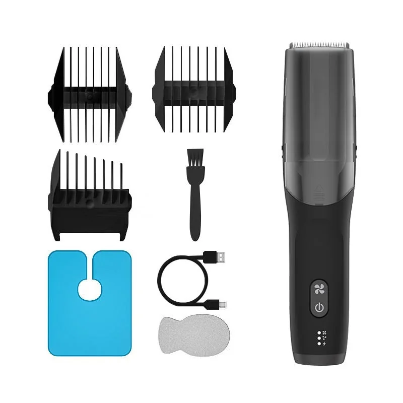 OEM Custom Logo Barber Children Hair Trimmer Electric Kids Hair Trimmer with Vacuum