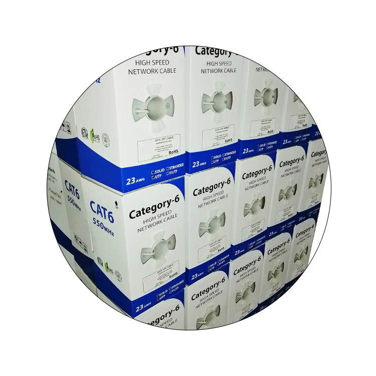 Changbao Cat6 UTP Pass Test Internet Ethernet Lan Network Cable Manufacturers