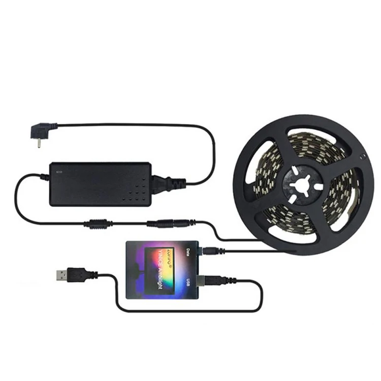 ПК экран фоновое освещение Smart LED Strip 60 светодиодов/метр 5 м/комплект