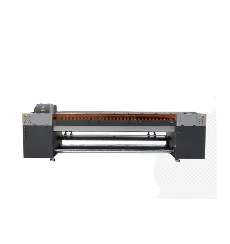 2022 new arrival 3.2m width Rotary Sublimation fabric textile roller heat transfer heat printing machine for bed sheet