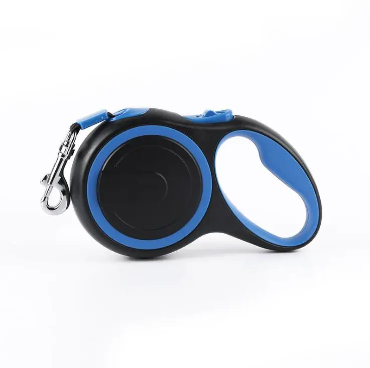 
One Button Brake Lock Tangle-Free Sturdy Luxury Adjustable Nylon Retractable Dog Leash 