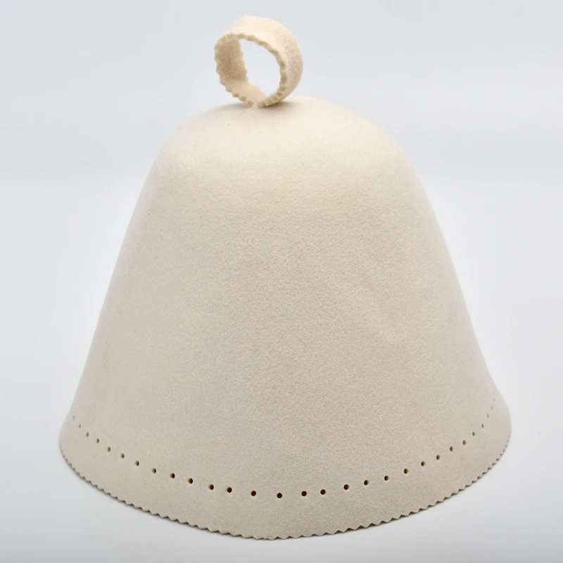 Felt Sauna Hat Moisture-Wicking and Insulating Sauna Accessory Sauna Hat Wool