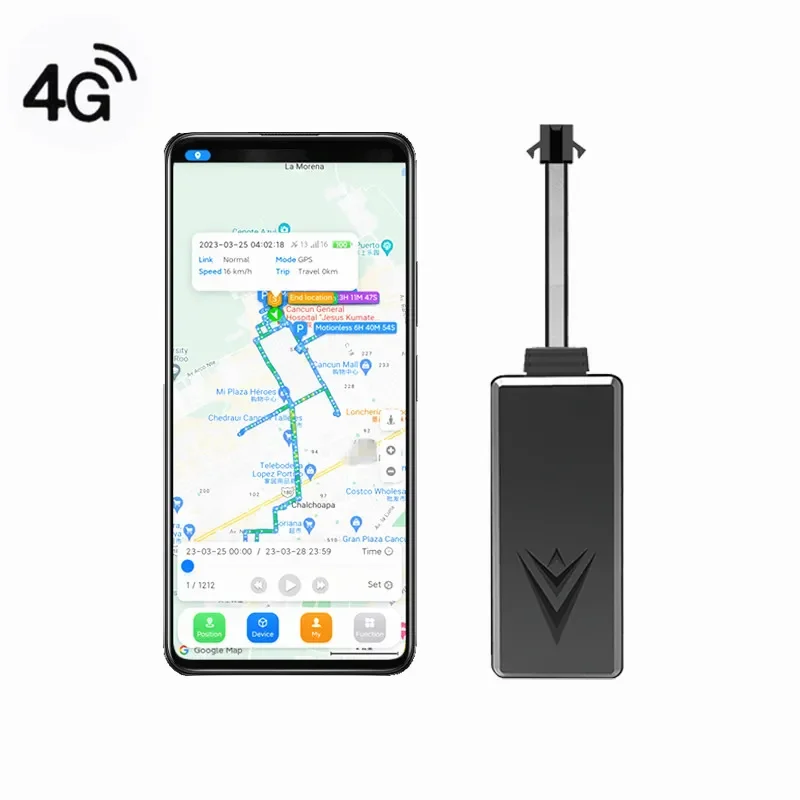 4G GPS tracker built-in acceleration sensor with alarm motorcycle 4G GPS tracker for car