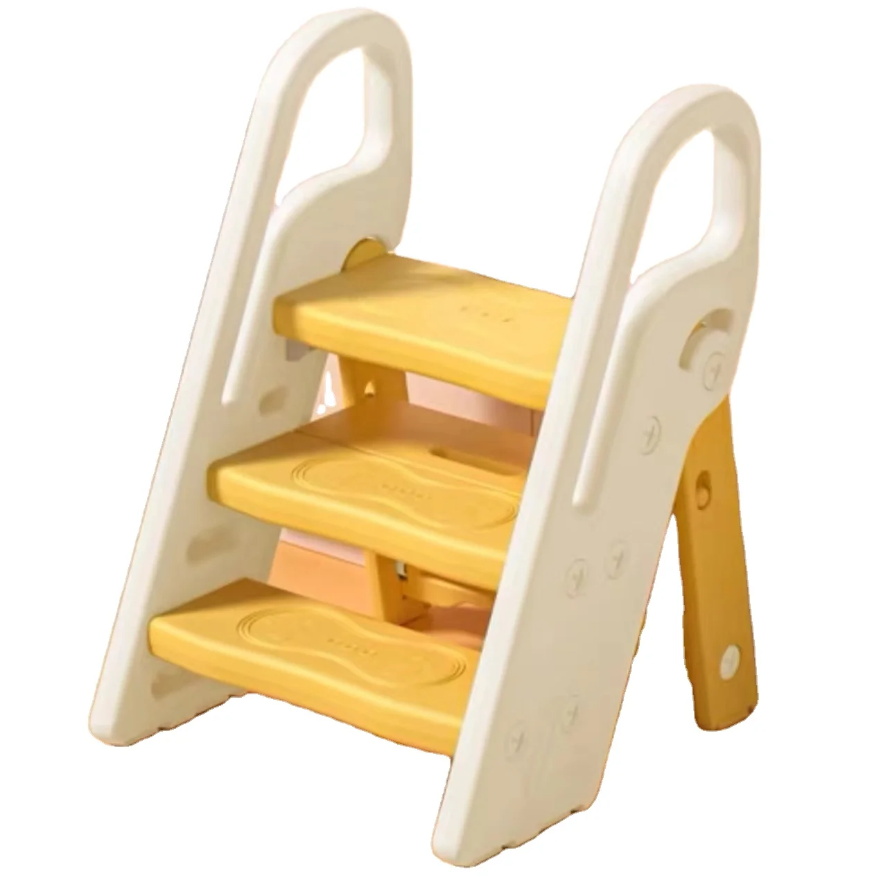 Plastic Foldable Toddler Learning Tower for Baby Kitchen Counter Learning