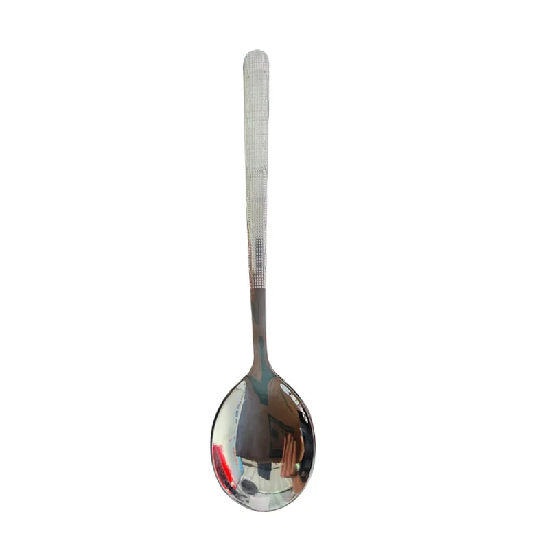 OMGO Round Bouillon Spoons Mixed Colors Household Items Premium Quality Agent Kitchen Utensils
