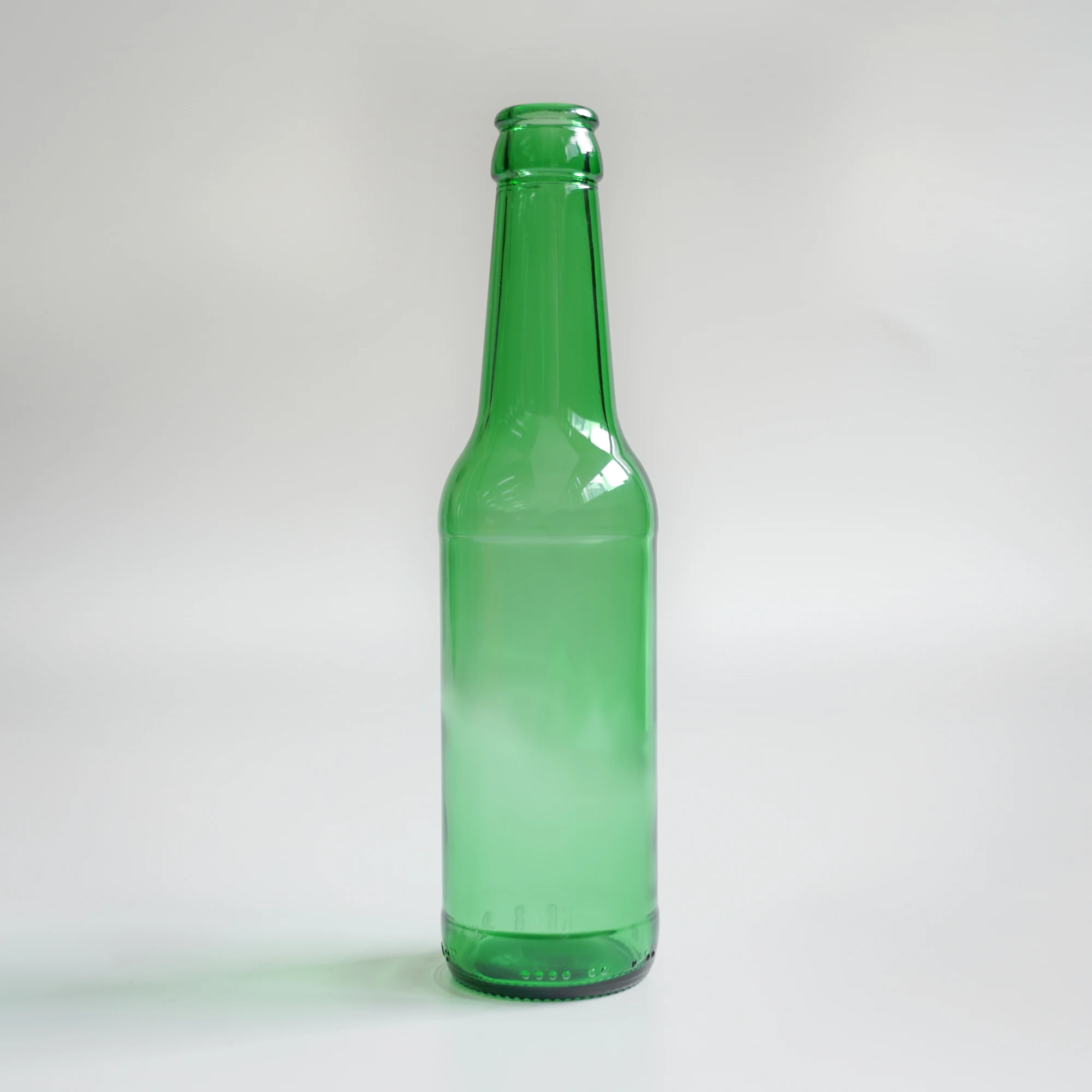 Custom Hot Sales 275ml Green Beverage Glass Bottle for Beer