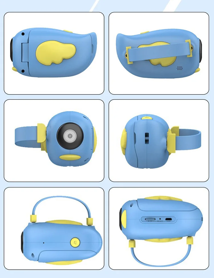 Factory 2021 Hot Sale HD Kid 1080P Camera Video Selfie Camera Toys for Children Cheap Digital Camera for Picture Game
