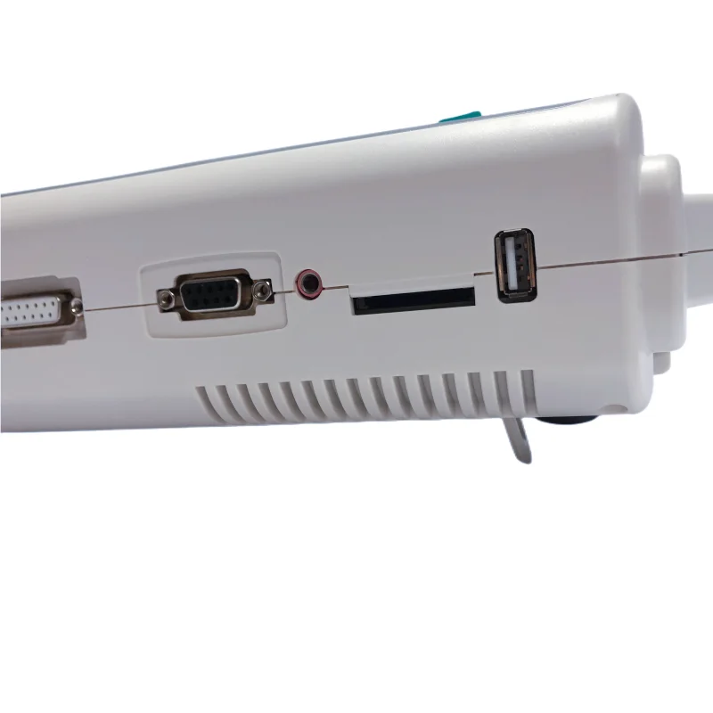 Veterinary touch screen medical equipment 3 channel 5 leads ECG machine with automatic interpretation UN8003V