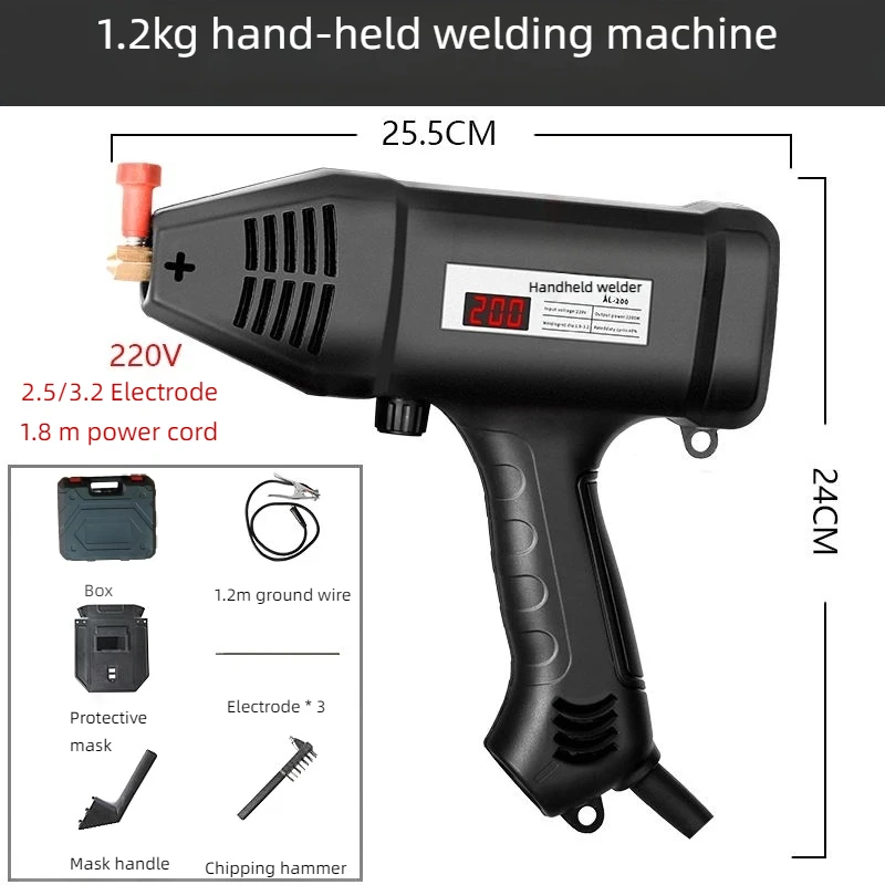 Mini 220V 110V household portable intelligent welding machine high power handheld welding machine
