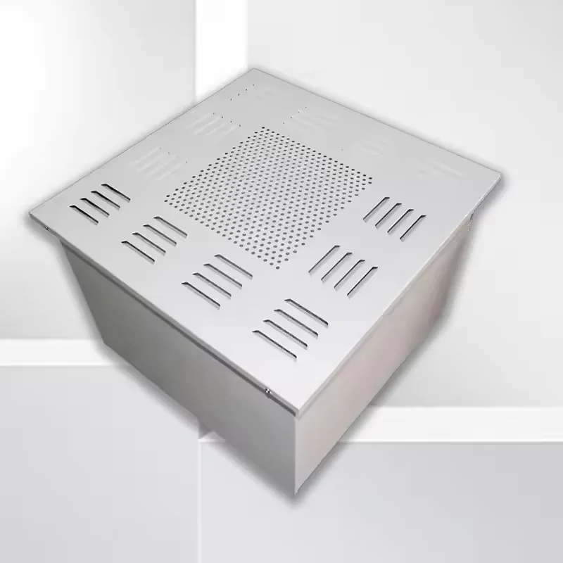 CE Air Handling Unit HEPA Box with DOP Test Port HFU Hepa Filter Unit1000cfm/500cfm