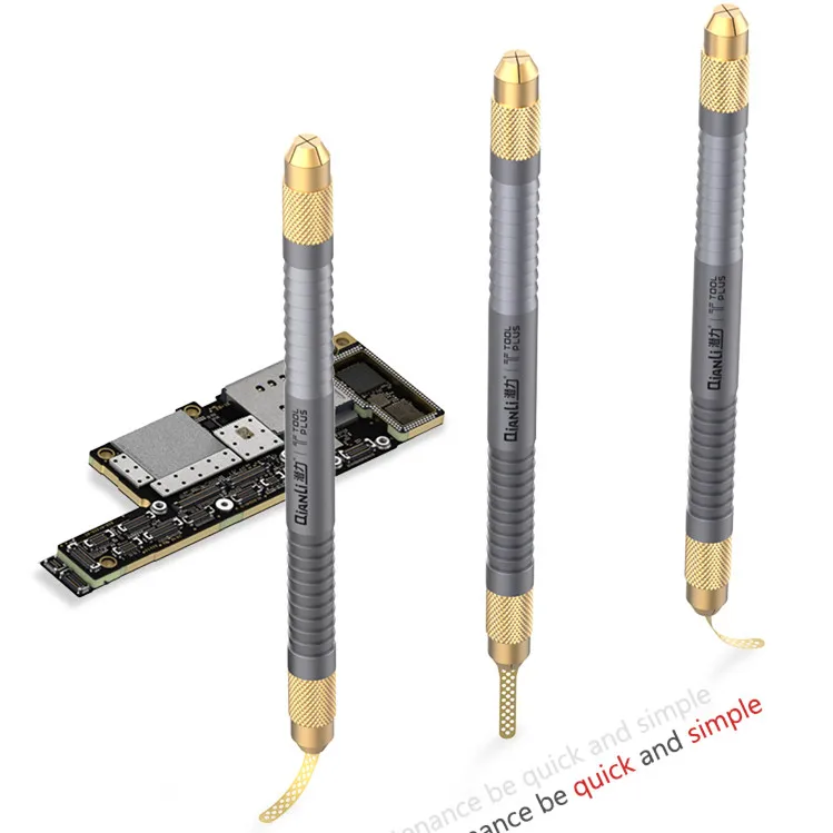 QianLi 009 Original multifunctional knife for iPhone repair CPU IC Chip Glue Remove Thin blade Motherboard Repair Tool set