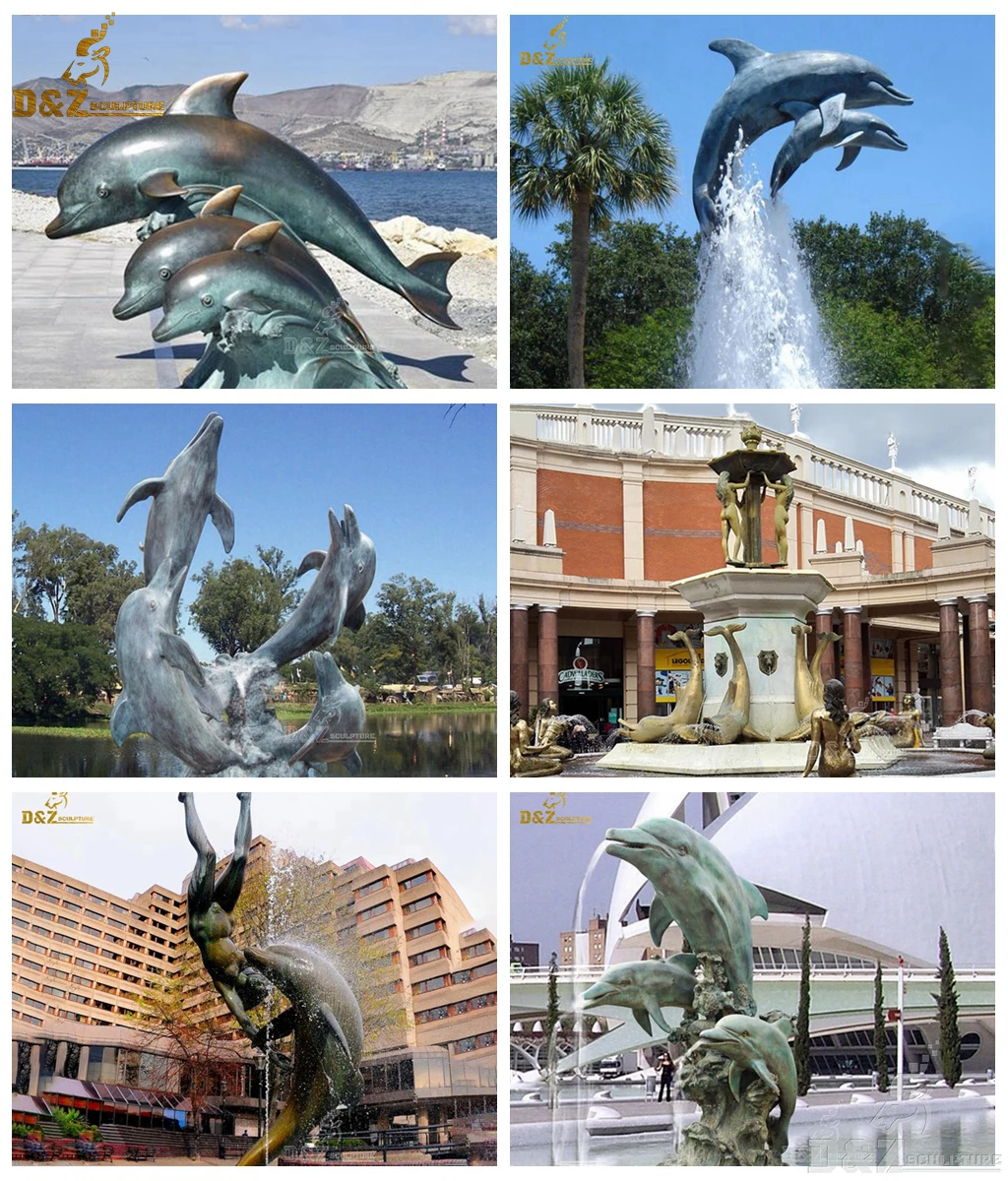 dolphin fountain