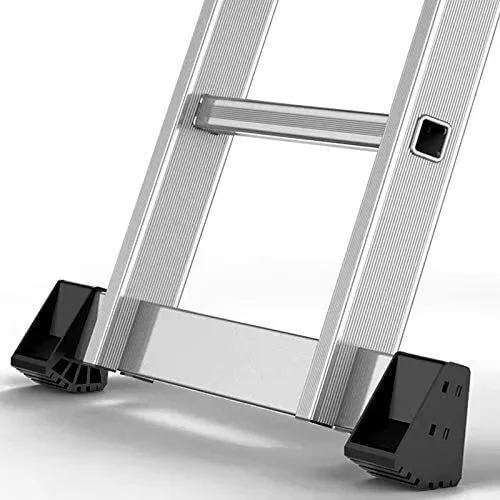 Modern Lightweight Portable Indoor Folding Ladder Aluminum Ladder Multipurpose Home Combination Ladder