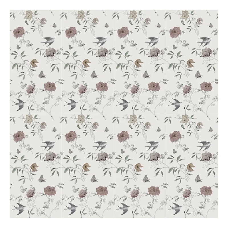 60*120cm Decorative Pattern Price Matte Glazed Rustic Floor Tiles for Kitchen Bathroom Wall
