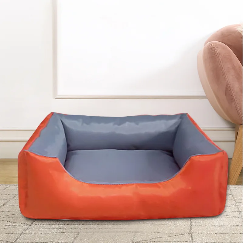 Removable Washable Waterproof Oxford Thick Fabric Inflatable Luxury Orthopedic Elevated Dog Bed
