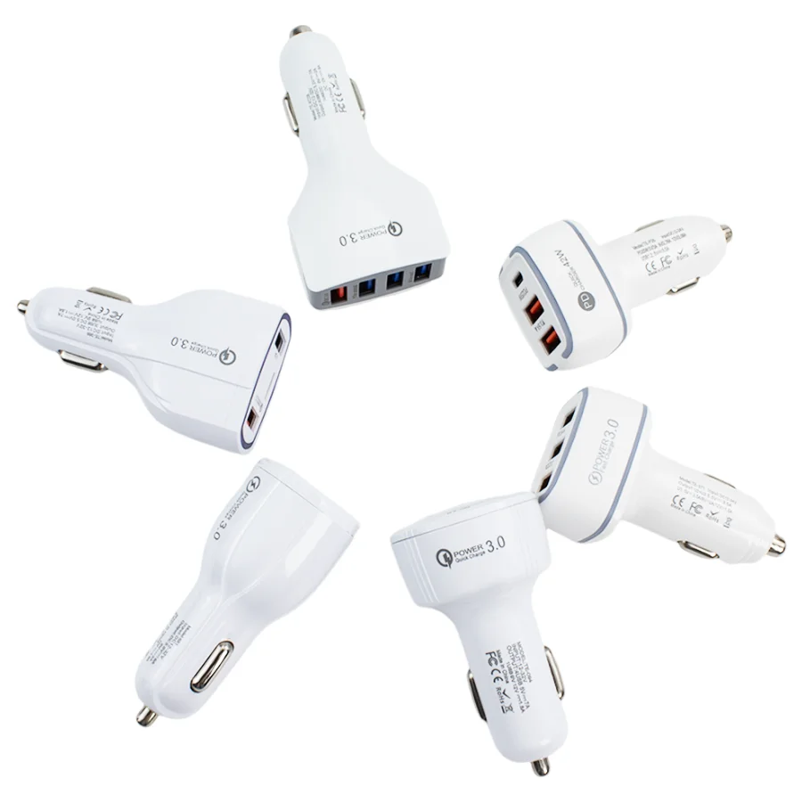 4 in 1 Car Charger Multiple Models To Choose From Electric Car Charger Fast Charging For Phone