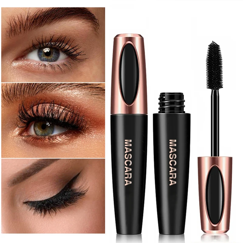 Wholesale Custom private label 4D Mascara  not smudge long thick rich waterproof eyelash Mascara (new)  custom logo