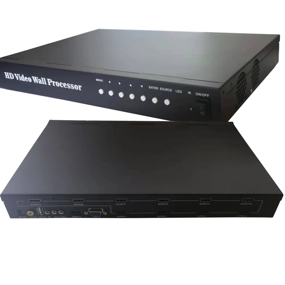 Настенный видеоконтроллер 2*5/видеопроцессор 5*2