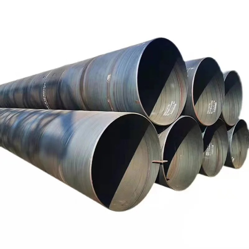 Thick walled large diameter spiral welded pipe DN900 3PE anti corrosion carbon spiral steel pipe (1600548761321)