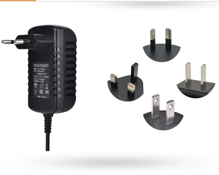Вход 100-240 В переменного тока 50/60HZ с 5 5*2 1 черные Шэньчжэнь AC/DCac адаптер 12V 1a