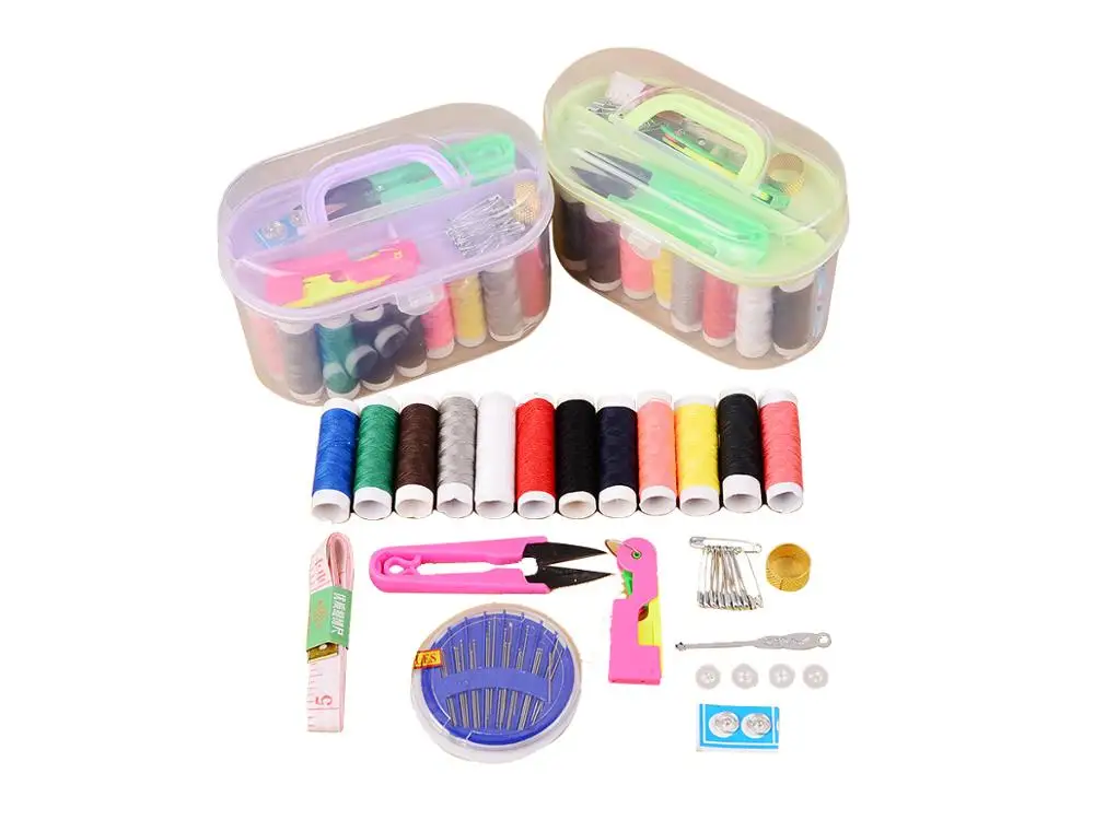Hot selling novelty emergency needle and thread manufacturer of sewing kit set