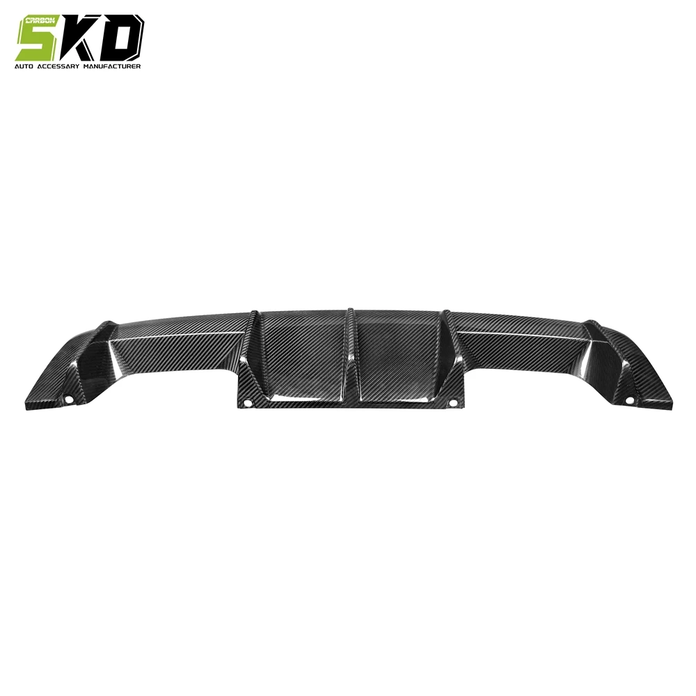 Shark Dynamic Body Kit for 2021+ BMW G80 M3 G82 M4 Carbon Fiber OEM Style Rear Bumper Lips Rear Diffuser