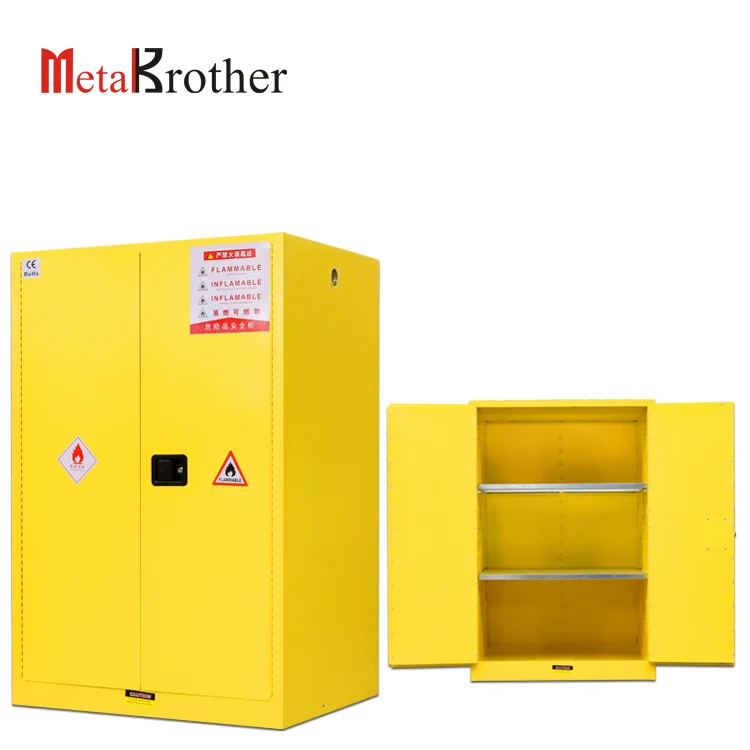Factory Direct Sturdy & Durable Flame Grounding Flammable Cabinets Explosion Proof Chemical Storage Cabinet for Sale Cheap
