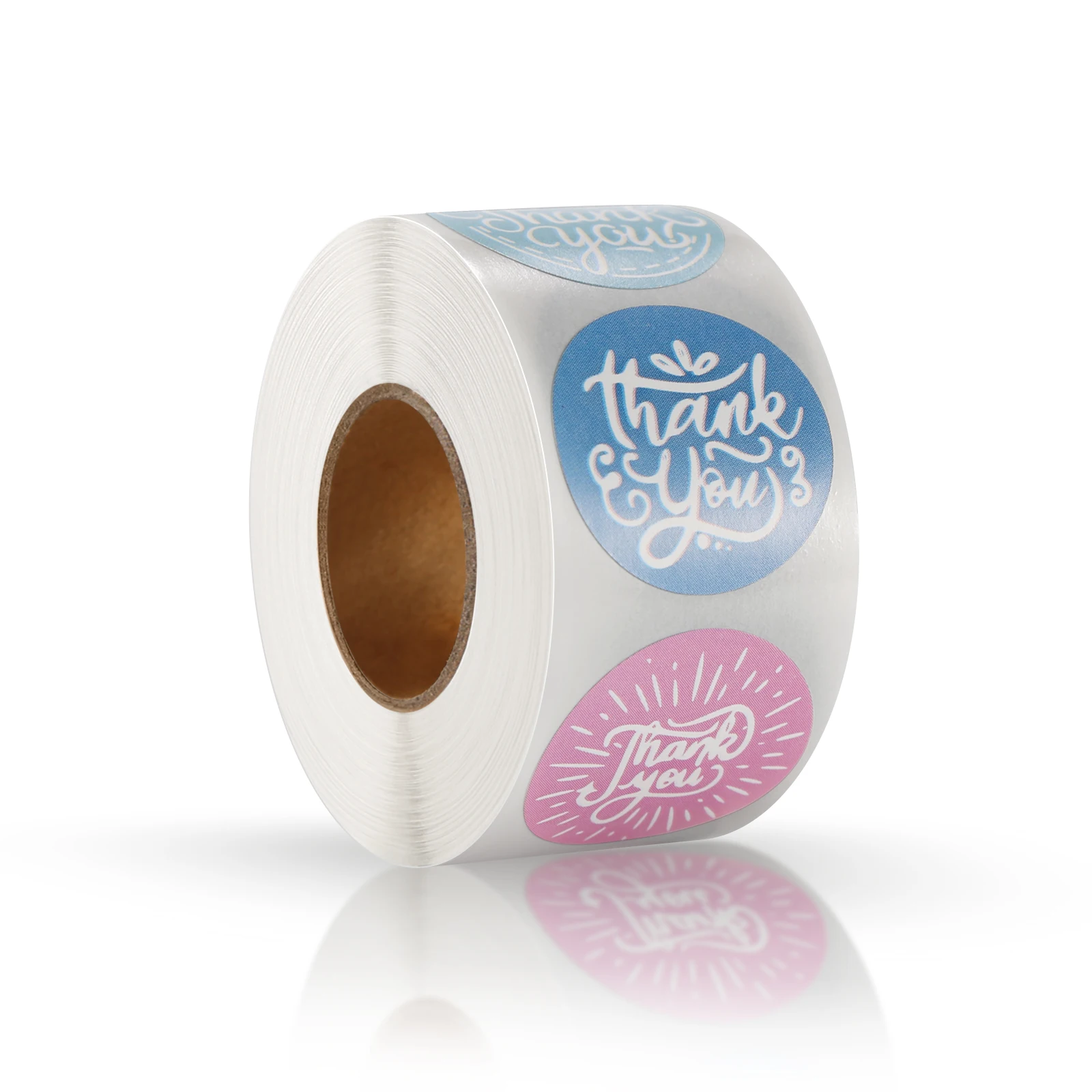 25mm Thank you Label Round Label For Packing Gift Parcel For Small Business Free Samples