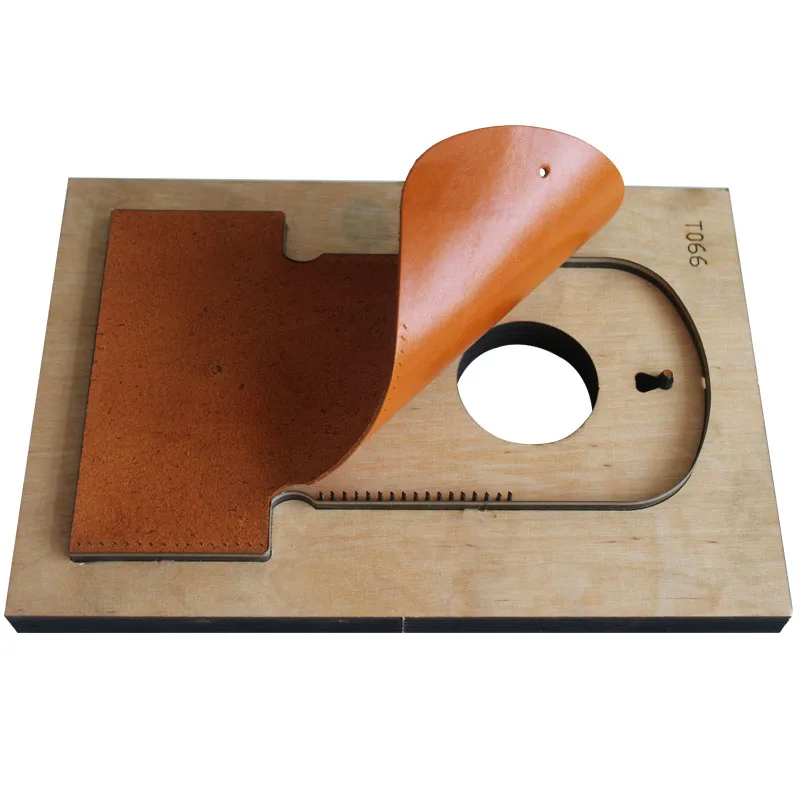 One-piece flip knife mold handmade Cutting dies promotional gifts card holders for leather PU Craft