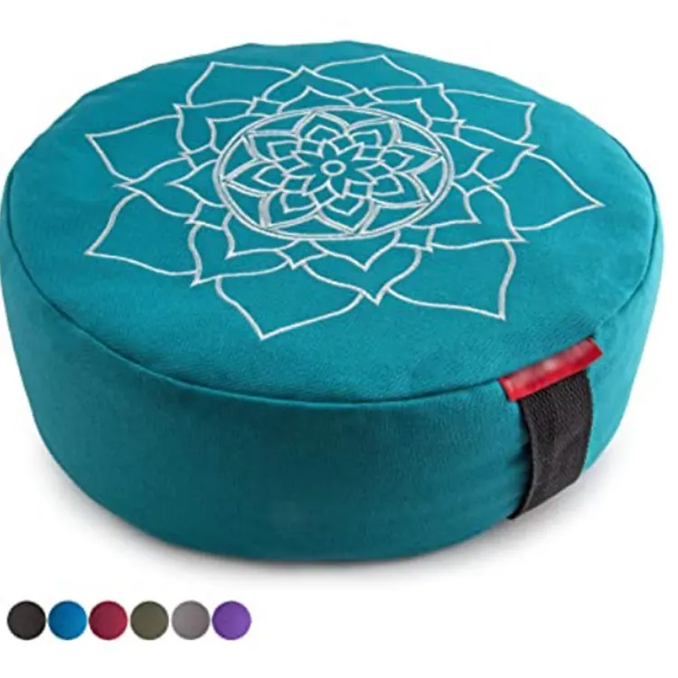 Factory Custom Yoga Meditation Buckwheat Bolster Pillow Cushion