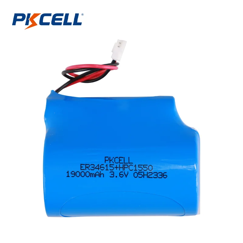 2ER34615+HPC1550 lithium super capacitor batteries lisocl2 pack battery for oil drilling