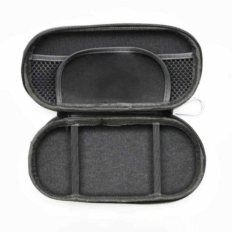 DATA FROG Protective Case for PS Vita 1000/2000 Game Console Travel Carrying Hard Case With Tempered Film Silicone Analog Thumb